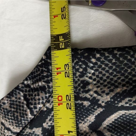 Mblm SNAKESKIN LOOK TANK TOP SIZE 1X - Picture 7 of 8